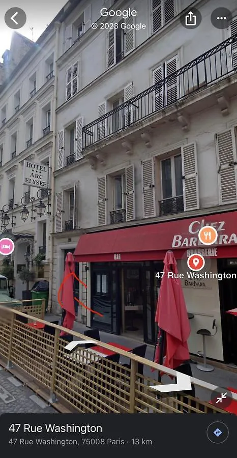 Champs Elysees Apartment 1C Paris France